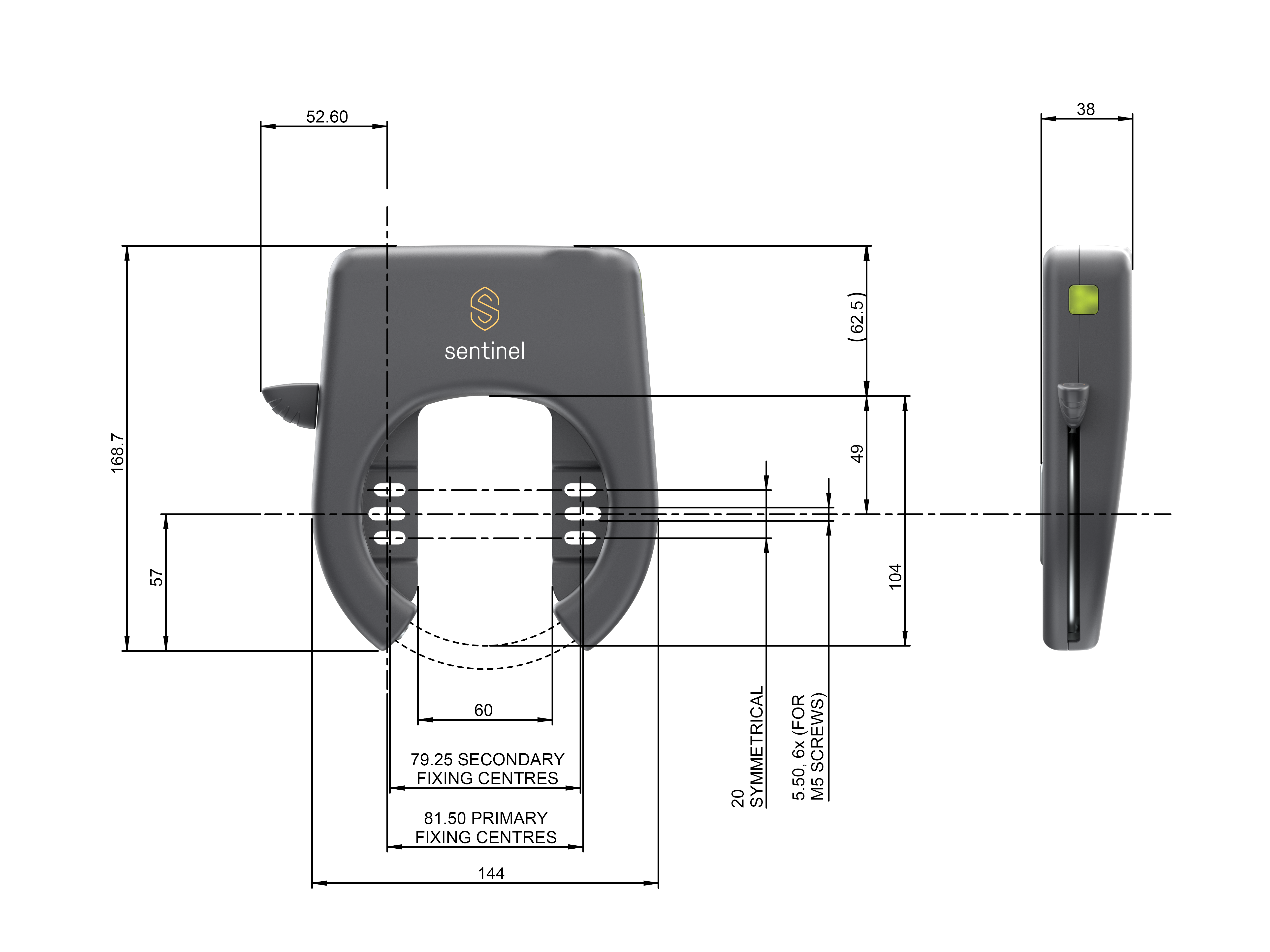 Rfid bike hot sale lock